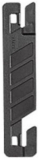Flexofil Schlauchheftung Leitz Deckleiste schwarz  102x22mm Kunststoff