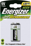 Akku E-Block Energizer aufladbar, 8,4 V, HR22,  175 mAh (26177)