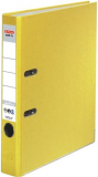 Ordner A4/5cm Pappe gelb Herlitz maX.file nature plus mit Kantenschutz