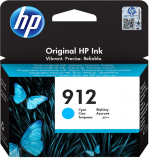 ORIGINAL Original Tinte HP 912 / 3YL77AE, ca. 315 S., cyan