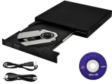 NEU Externes CD/DVD-Laufwerk+CD-Brenner mit USB-Anschluss für PC/Notebook